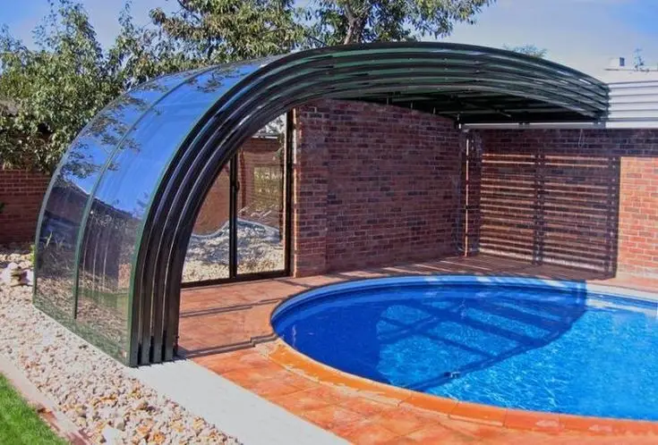 Polycarbonate Swimming Pool Enclosure pool enclosure