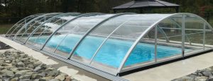 Excelite Model E swimming pool enclosures