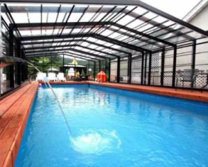 Model G swimming Pool Enclosure of Excelite
