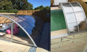 outdoor swimming pool enclosures