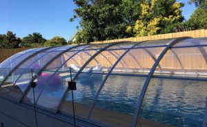 outdoor swimming pool enclosures model D