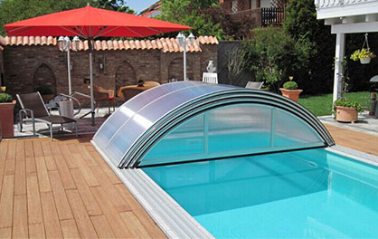 Swimming pool enclosure price during late spring and summer is quite lower