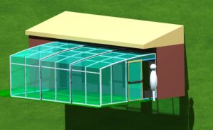 DIY aluminum pool enclosure