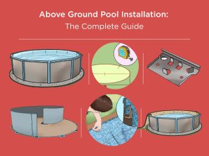 Above ground pool installation