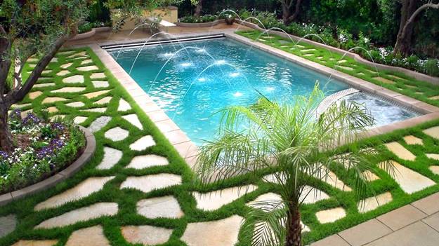 Pool Area Landscaping