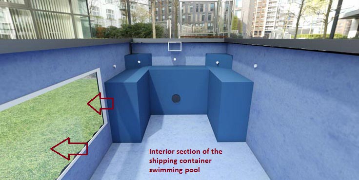 Diy Shipping Container Pool Liner - Containers Reborn As Value For