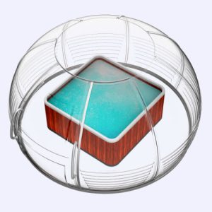bubble house for spa