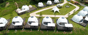 customize glamping domes