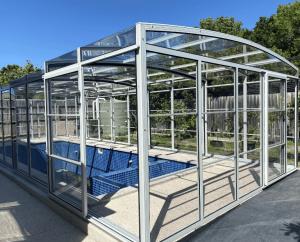 Upright Pool Enclosure