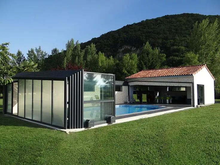 Polycarbonate Swimming Pool Enclosure