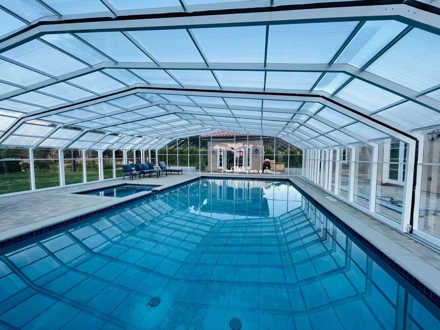 High Profile Pool Enclosure